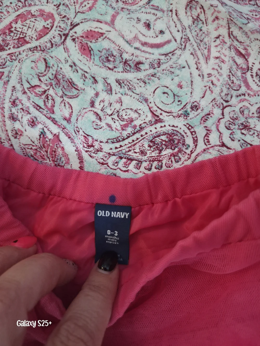 Old Navy Hot Pink Layered Tulle Skater Skirt